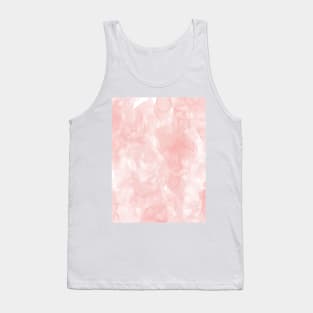 Blush Pink Smoke Abstract Tank Top